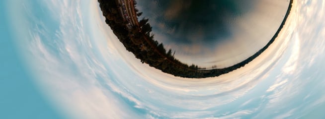 Image for creation make it fisheye